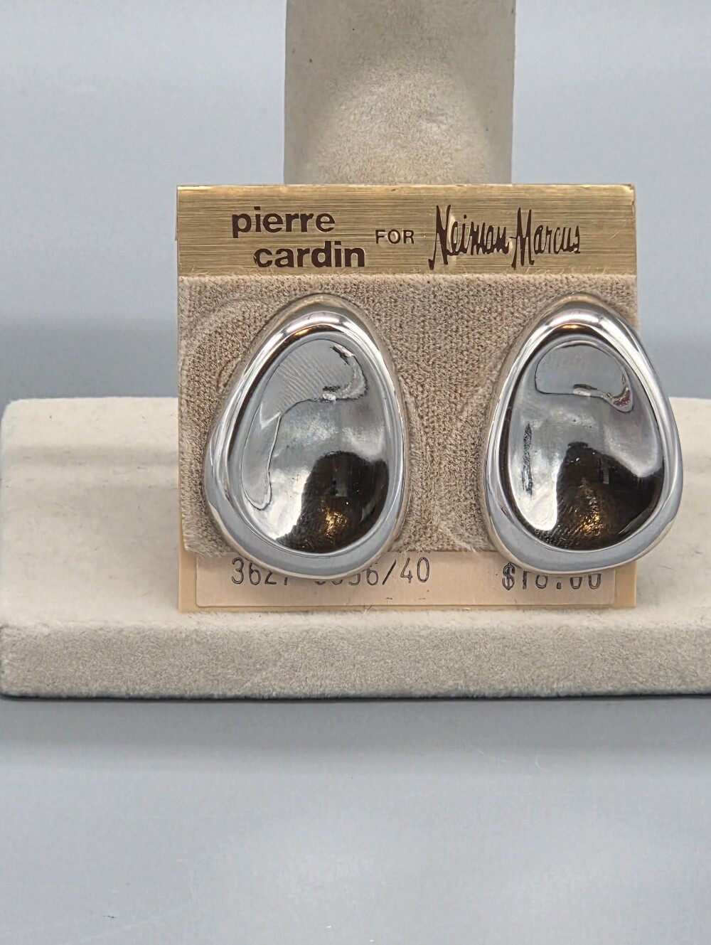 Pierre Cardin Silver Drop Earrings
